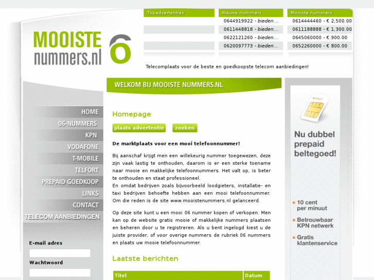 www.mooistenummers.nl