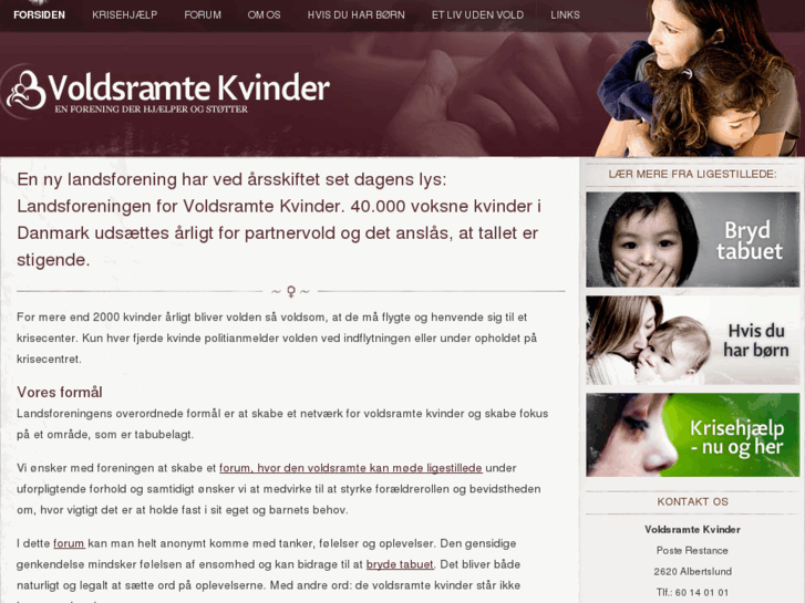 www.voldsramtekvinder.dk