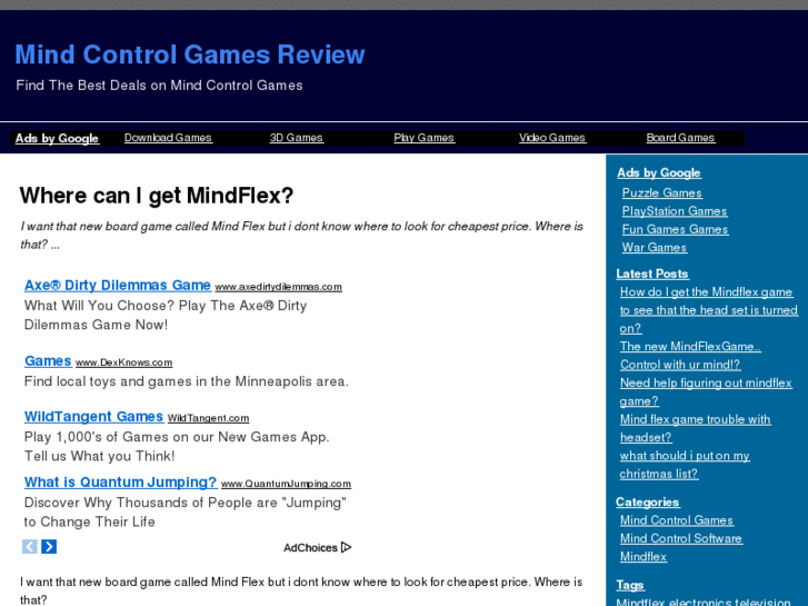 www.mindcontrolgamesreview.net