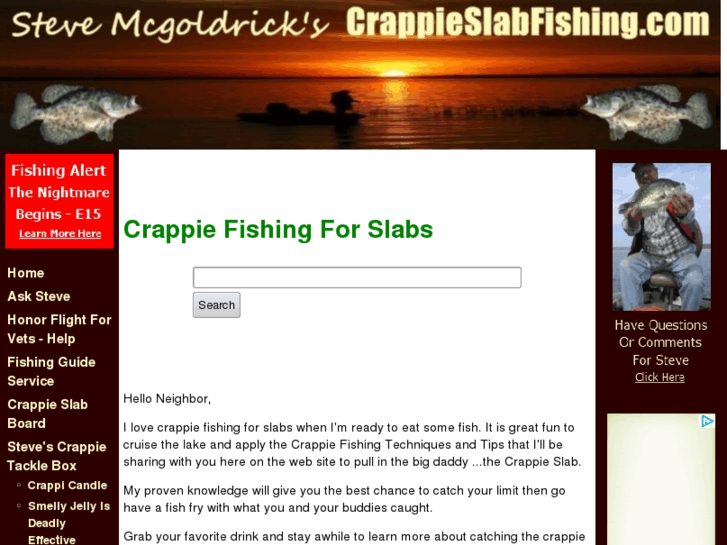www.crappieslabfishing.com