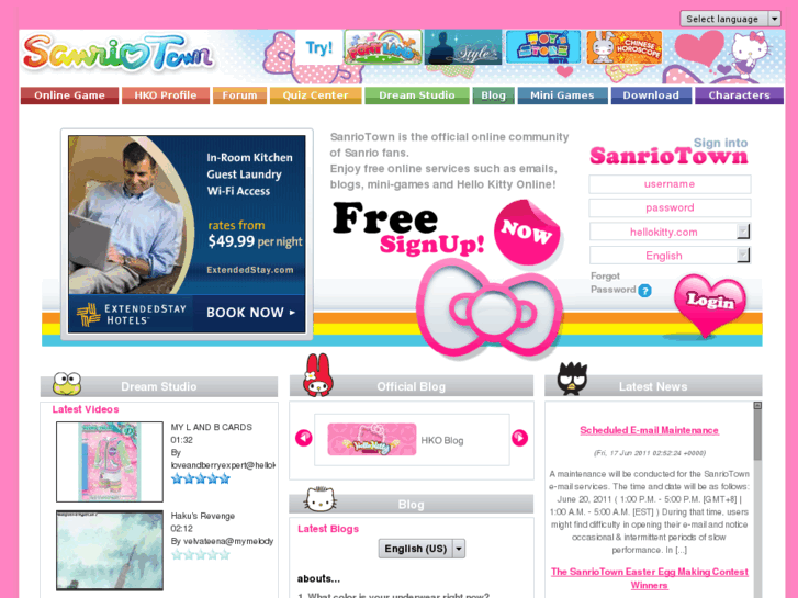 www.sanriotown.com
