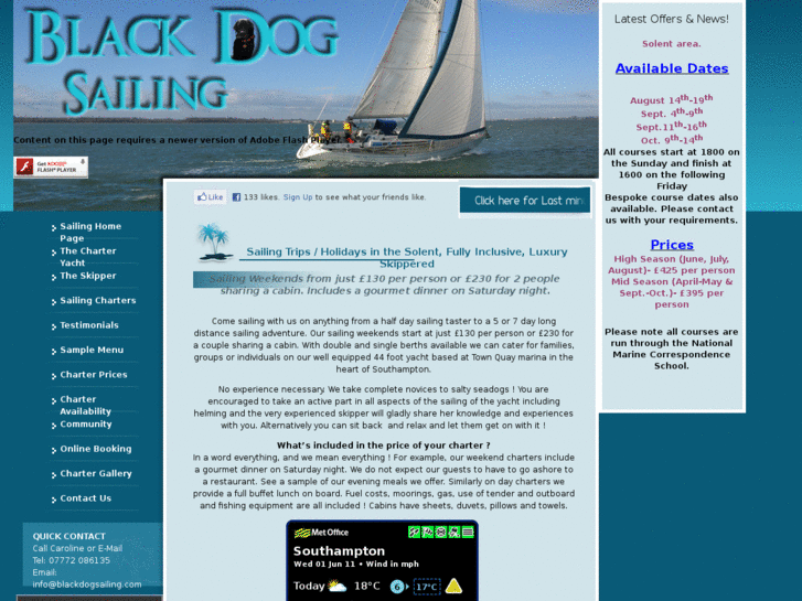 www.blackdogsailing.com