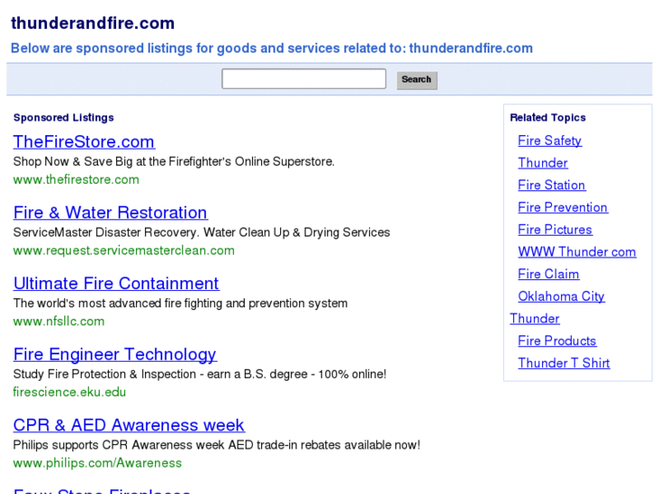www.thunderandfire.com