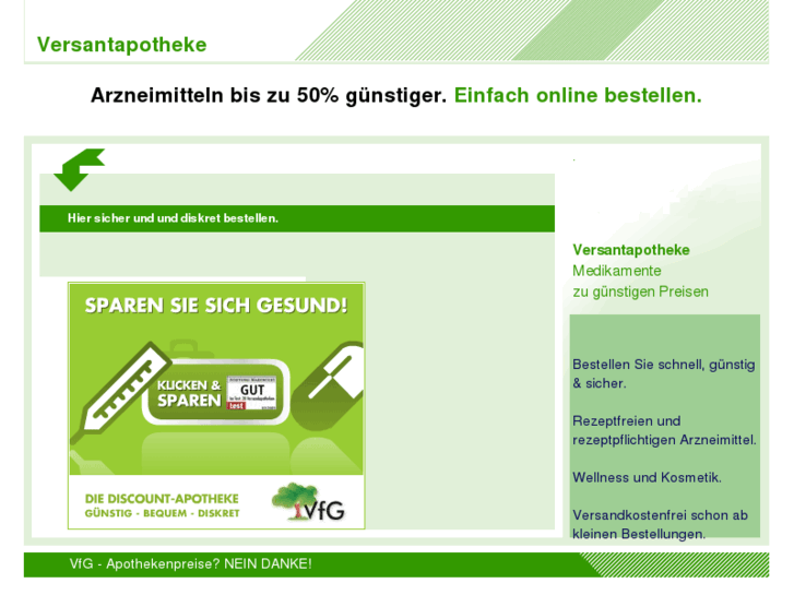 www.versantapotheke.com