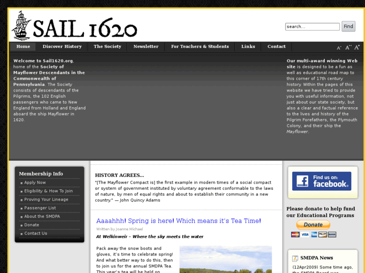 www.sail1620.org