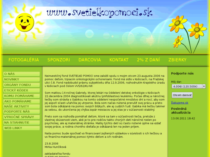 www.svetielkopomoci.sk