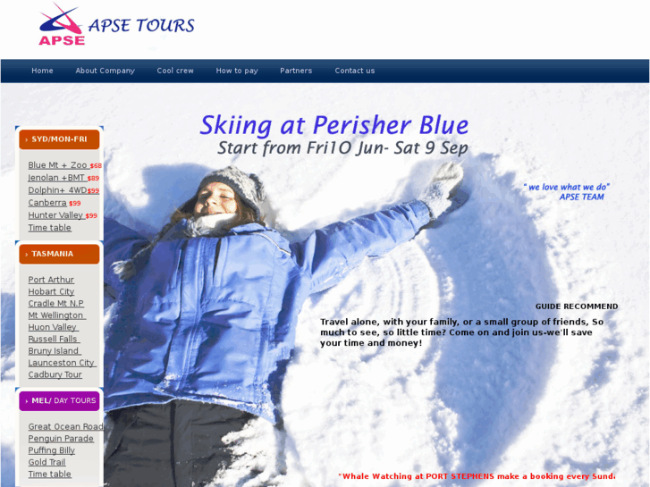 www.apsetours.com