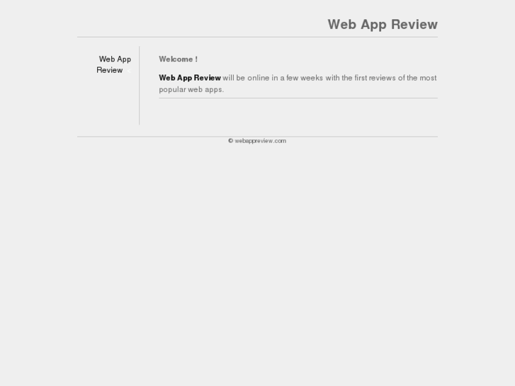 www.webappreview.com