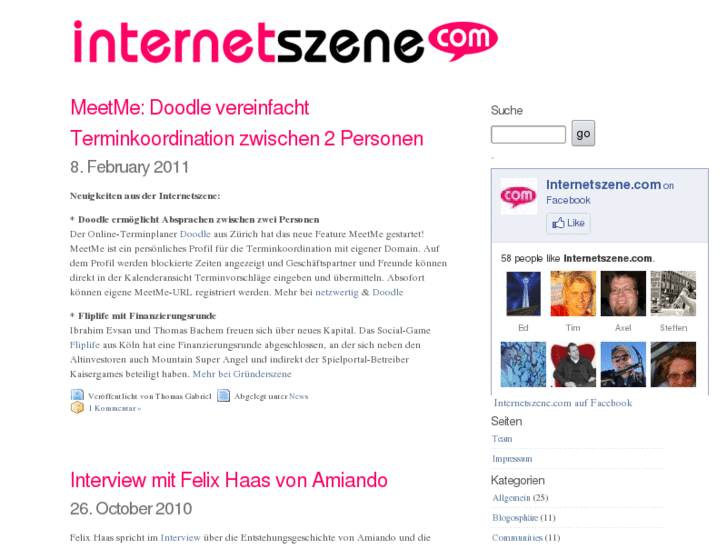 www.internetszene.com