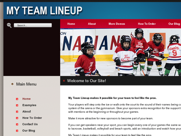 www.myteamlineup.com