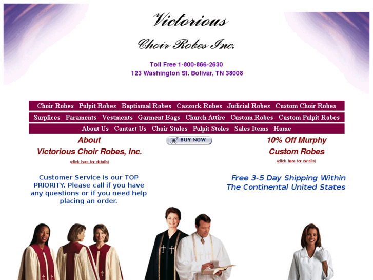 www.customchoirrobes.com