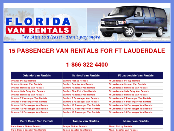 www.15passengervanrentalsinfortlauderdale.com