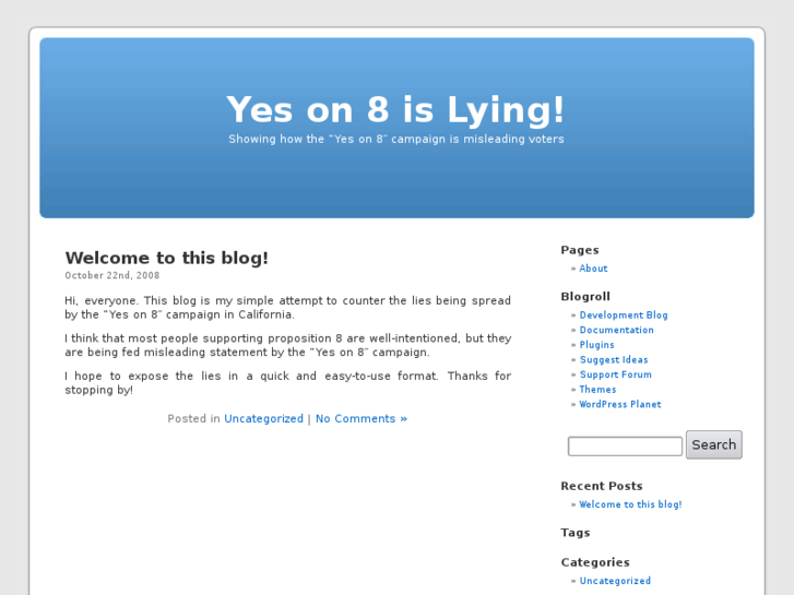 www.yeson8islying.com