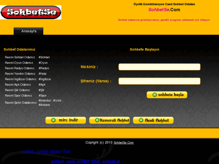 www.sohbetse.com