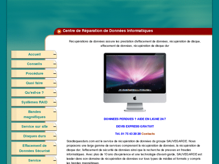 www.sosdisquesdurs.com