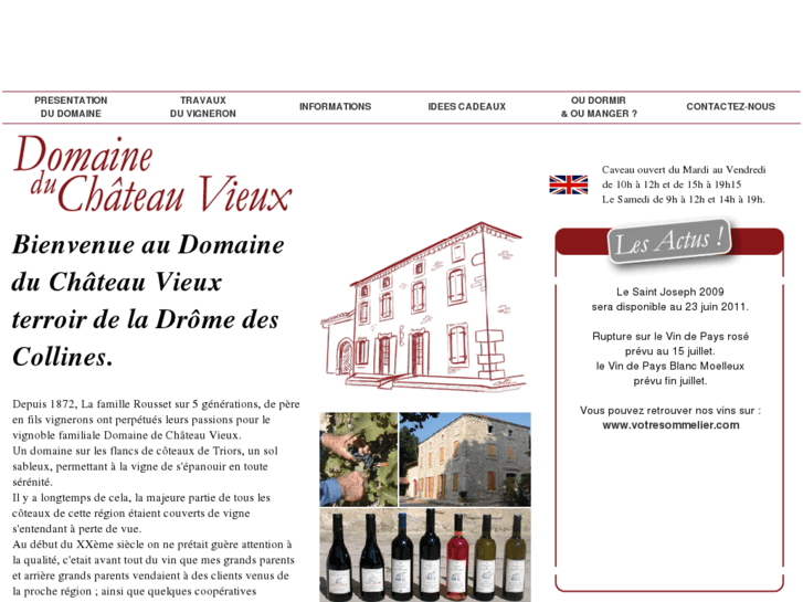 www.domainechateauvieux.com