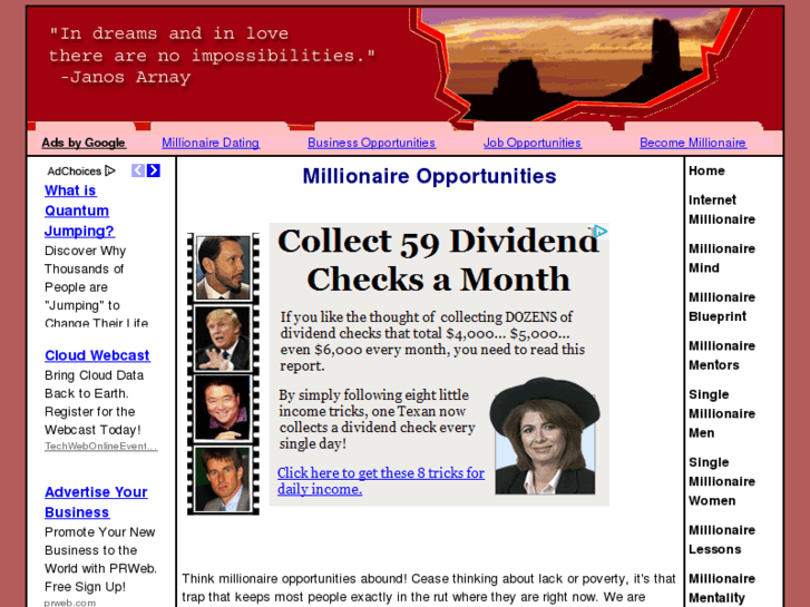 www.millionaire-opportunities.com