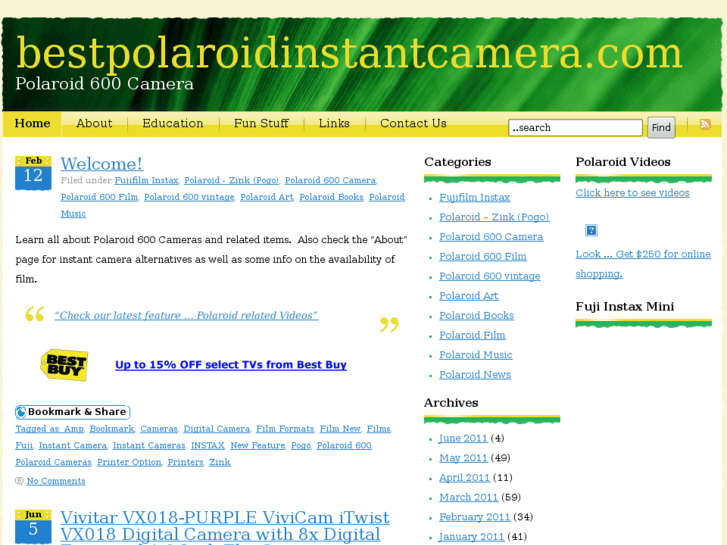 www.bestpolaroidinstantcamera.com