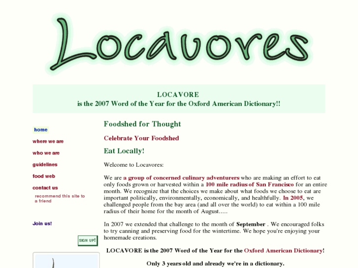www.locavores.com
