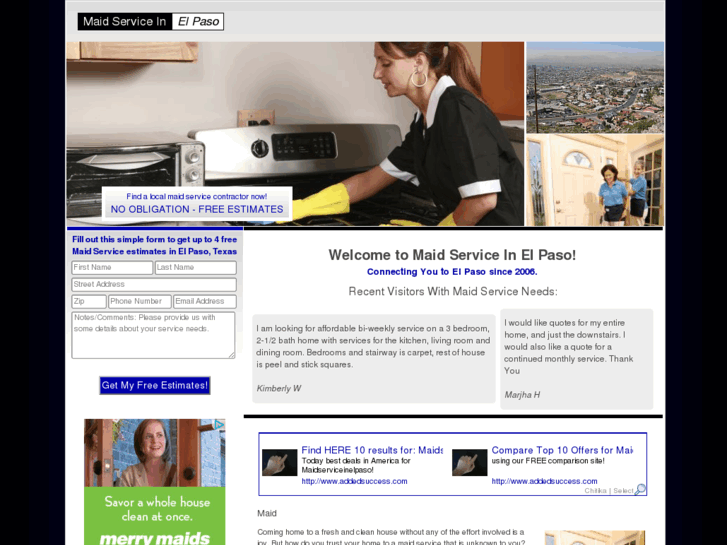 www.maidserviceinelpaso.com