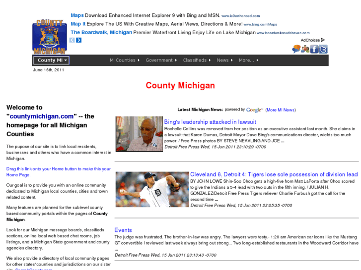 www.countymichigan.com