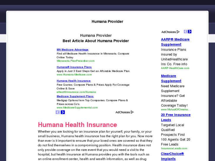 www.humanaprovider.com