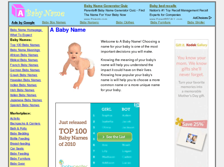 www.ababyname.net