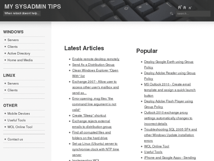 www.mysysadmintips.com