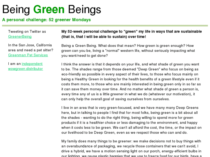 www.beinggreenbeings.com