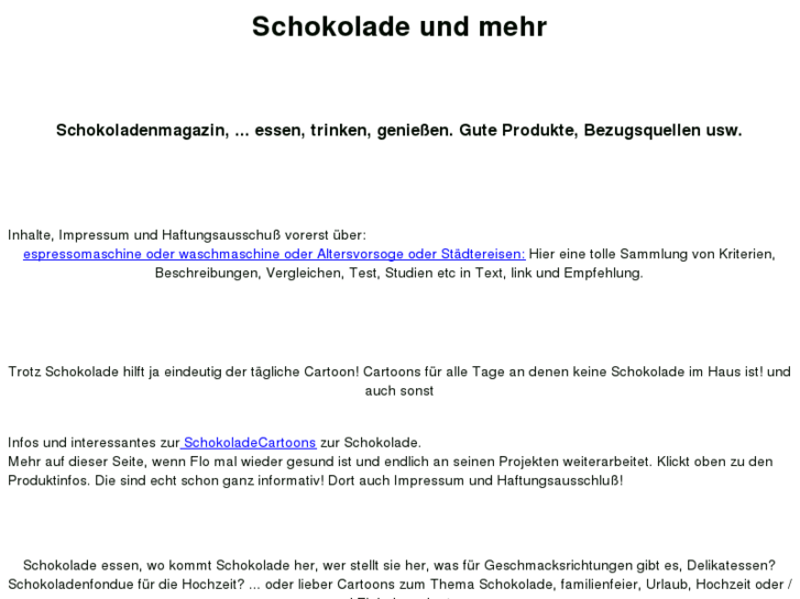 www.schoko-magazin.de