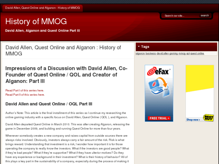 www.davidallenquestonline.com