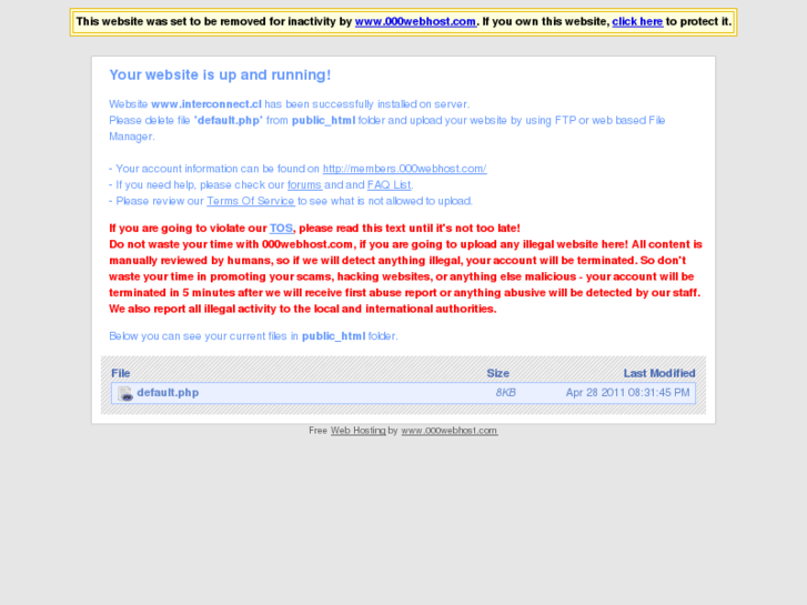 www.interconnect.cl
