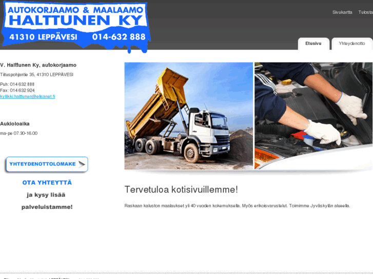 www.autokorjaamovhalttunen.com