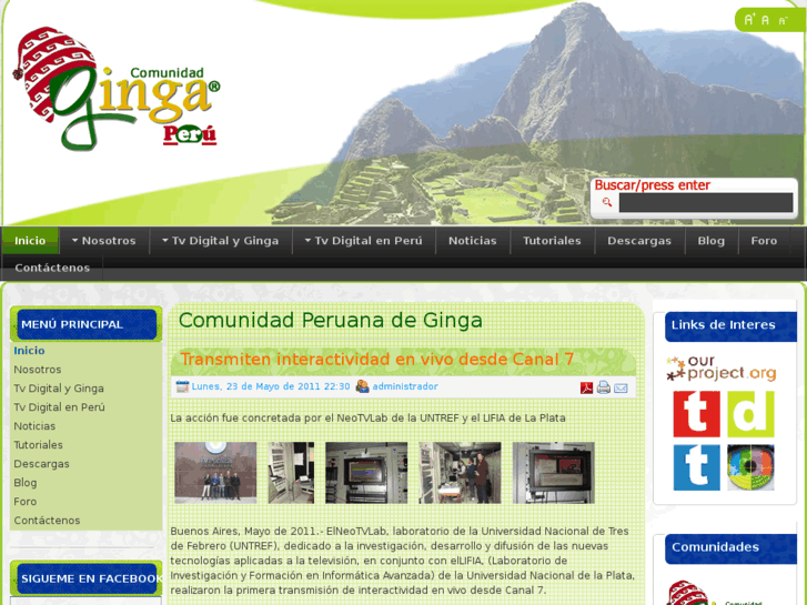 www.gingaperu.org