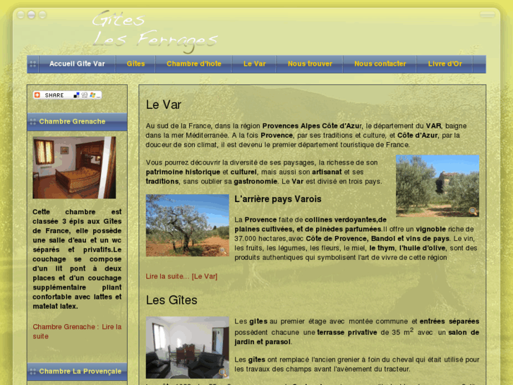 www.gites-les-ferrages-var.com