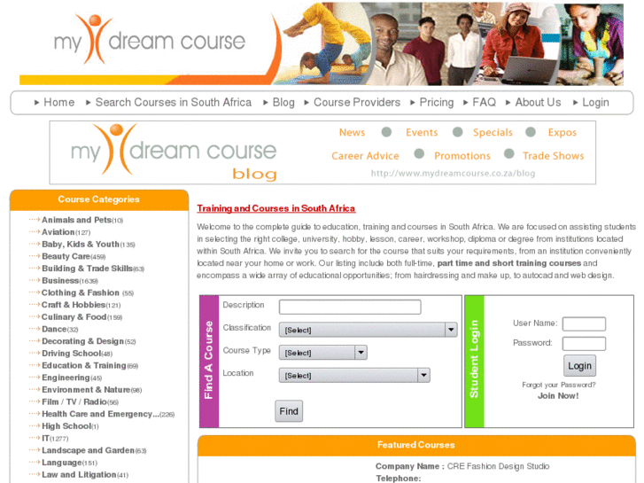 www.mydreamcourse.com