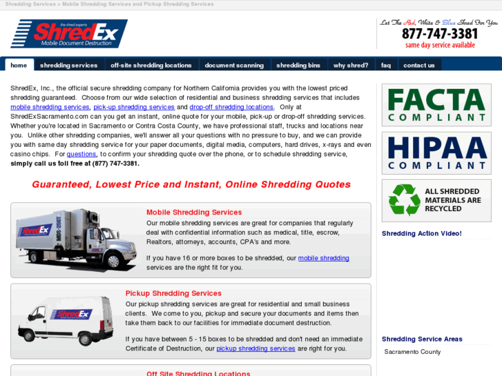 www.shredexsacramento.com