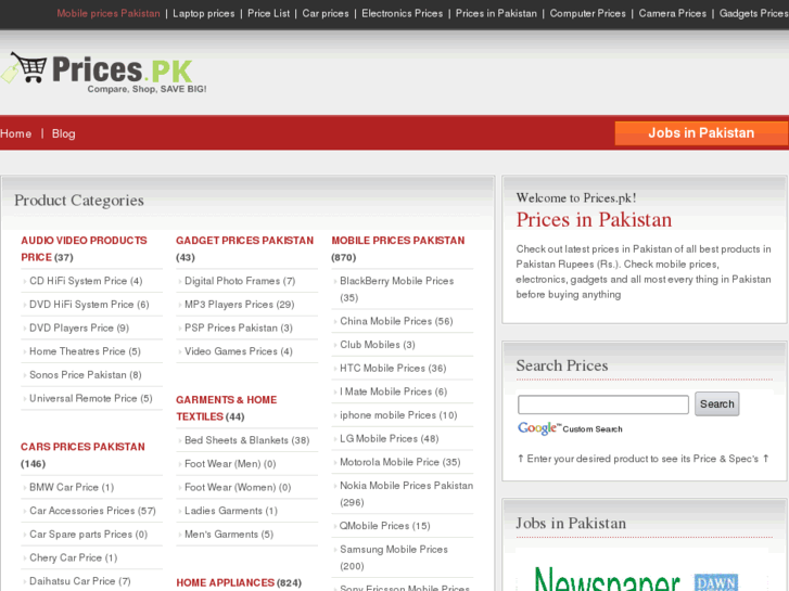 www.prices.pk