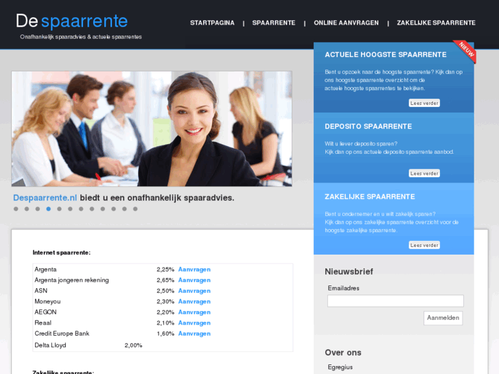 www.despaarrente.nl