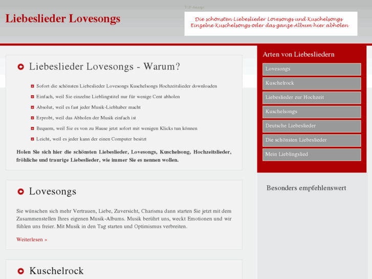 www.liebeslieder-lovesongs.de