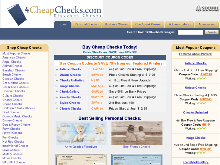 www.4cheapchecks.com