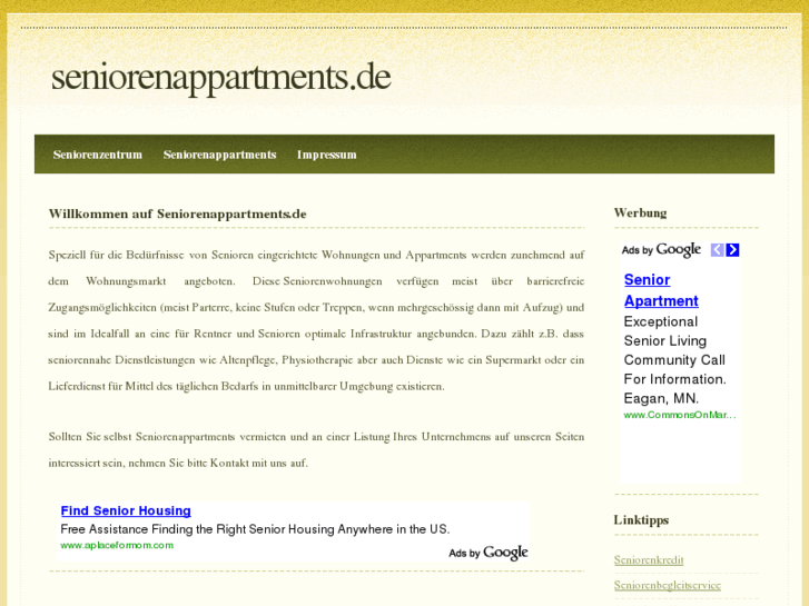 www.seniorenappartments.de