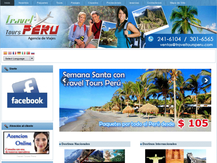 www.traveltoursperu.com
