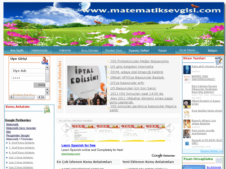 www.matematiksevgisi.com