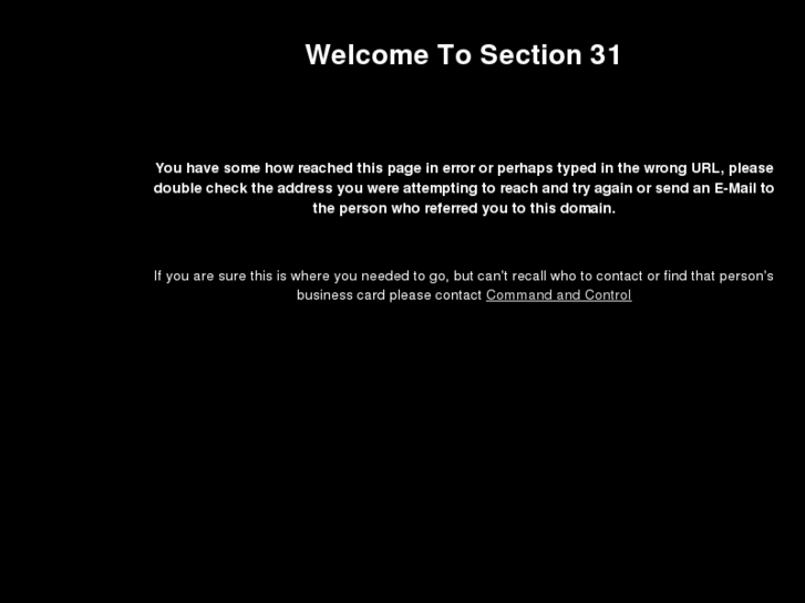 www.section-31.org