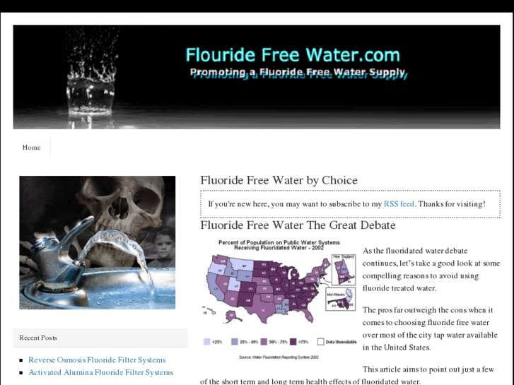 www.fluoridefreewater.com