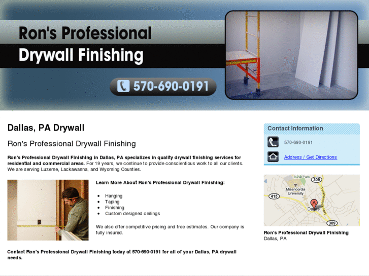 www.ronsprofessionaldrywall.com