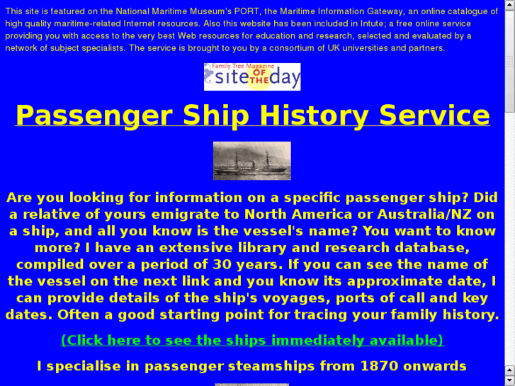 www.shiphistory.co.uk