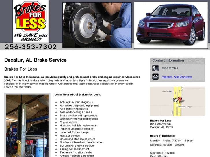 www.brakesforlessdecatur.com