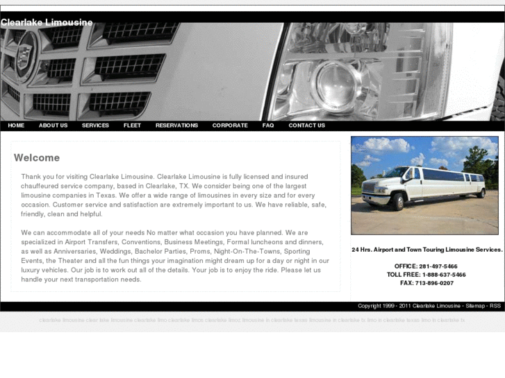 www.clearlakelimousine.com